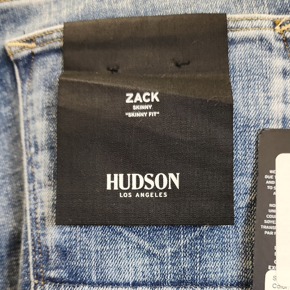Hudson Jeans Blue Skinny Vintage Wash - Picture 5 of 7